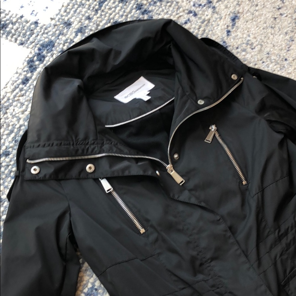 BCBGeneration black raincoat
